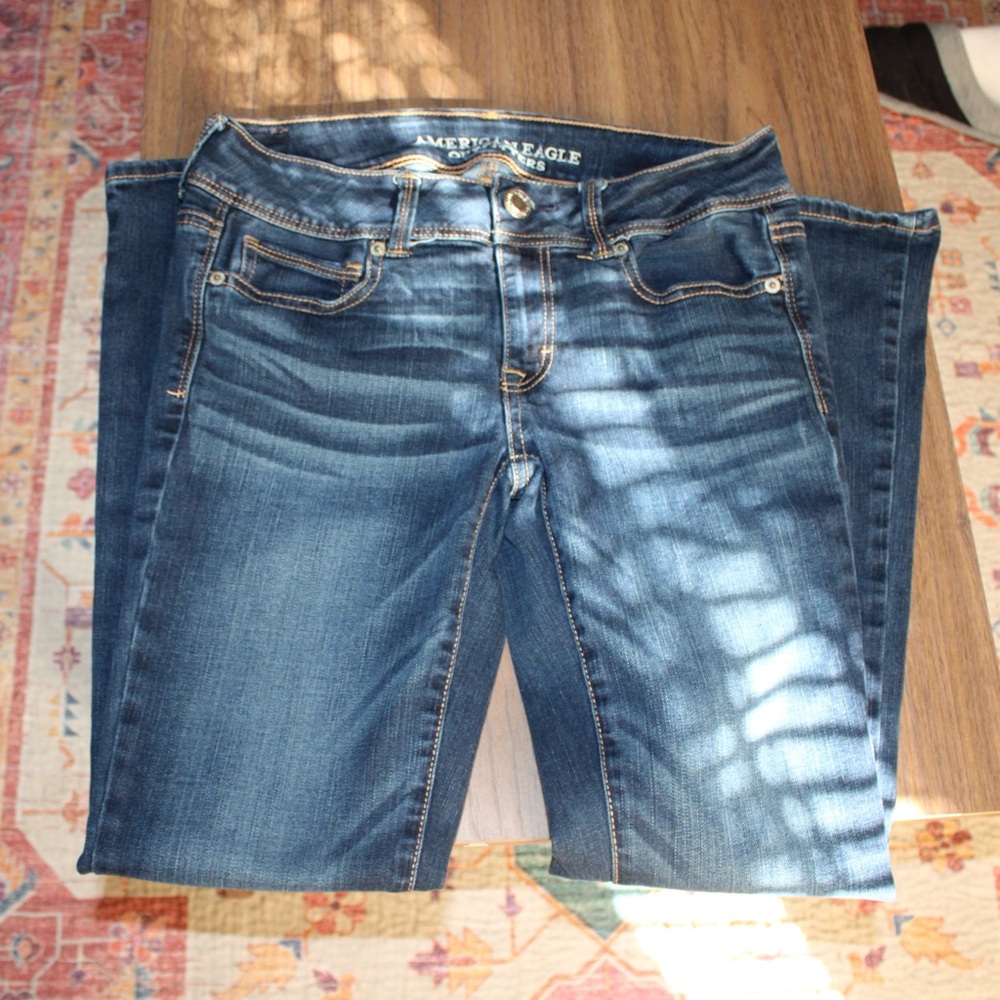 American Eagle Outfitters Women's Blue Jeans